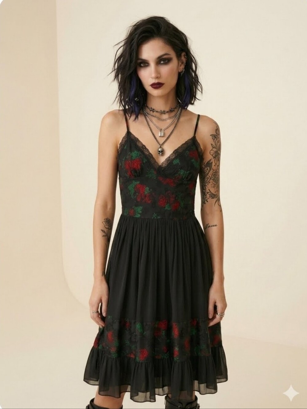 Vintage Betsey Johnson Silk And Lace Black Label Slip Dress, Size 2